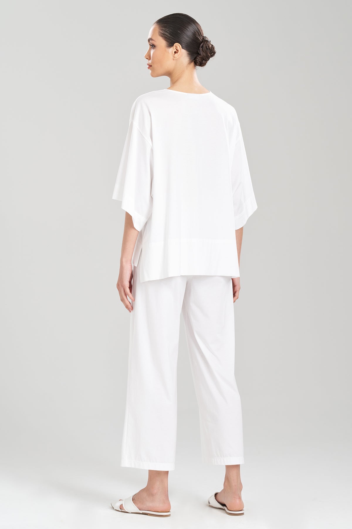 Natori Onsen Cotton Kimono Top