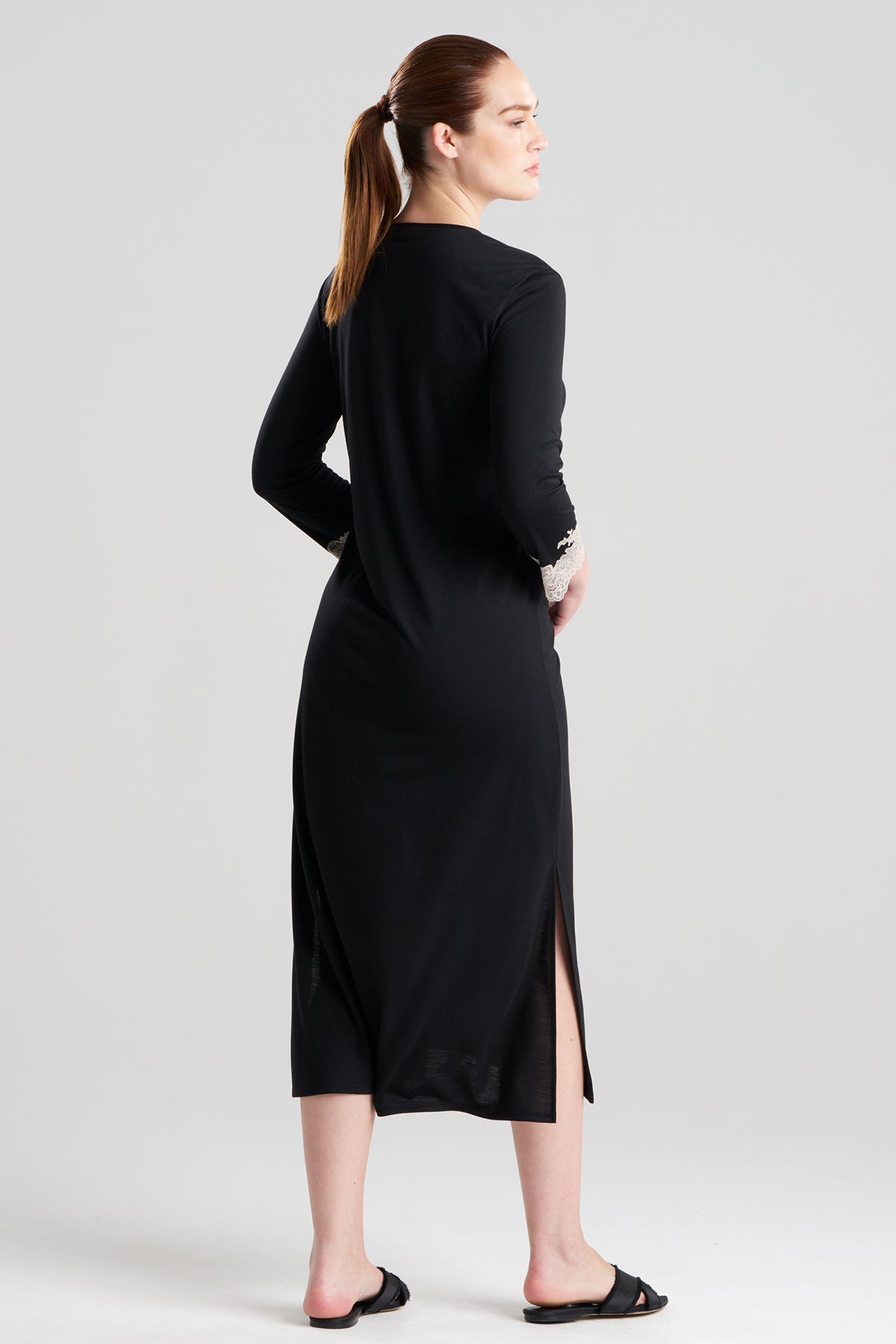 Natori Luxe Shangri-La Long Sleeve Lounger