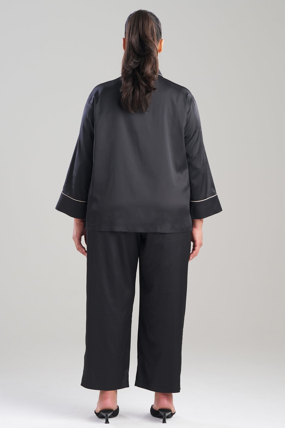Natori Satin Essentials Notch PJ Set