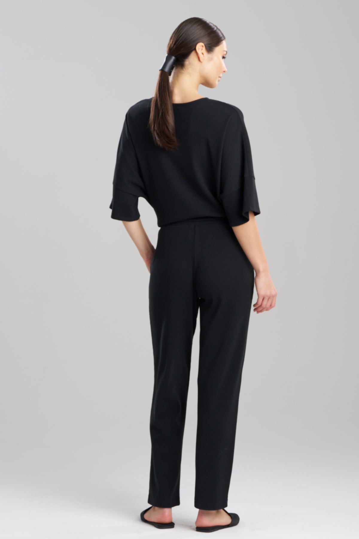 Natori Tranquility Waffle Tapered Pants