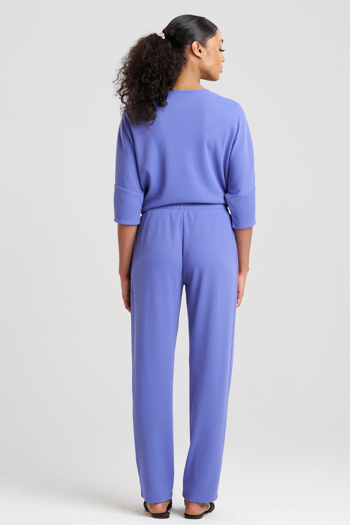 Natori Tranquility Waffle Tapered Pants