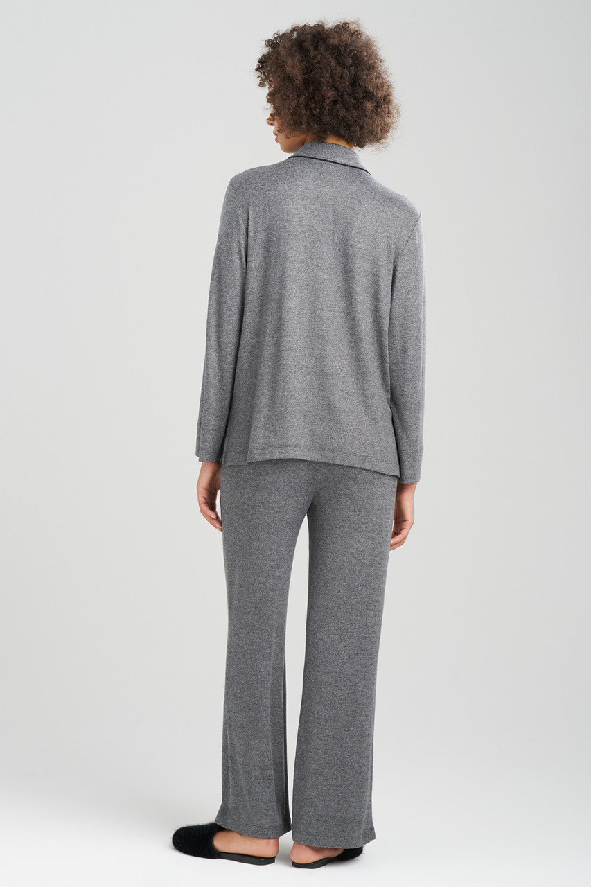 Natori Buy Oasis Notch PJ in Charcoal Online