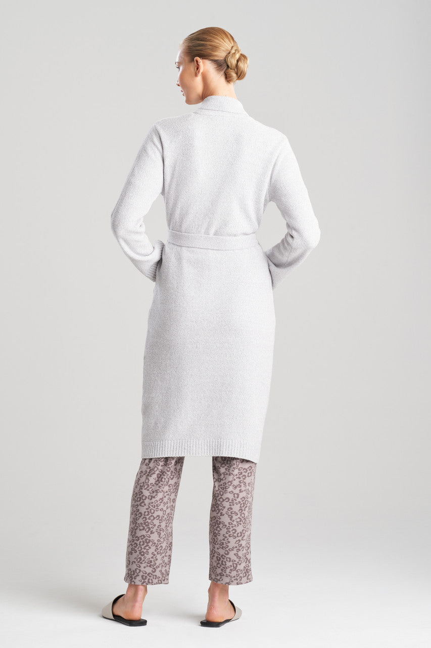 Natori Buy Aura Heather Chenille Robe in Dove Grey Online