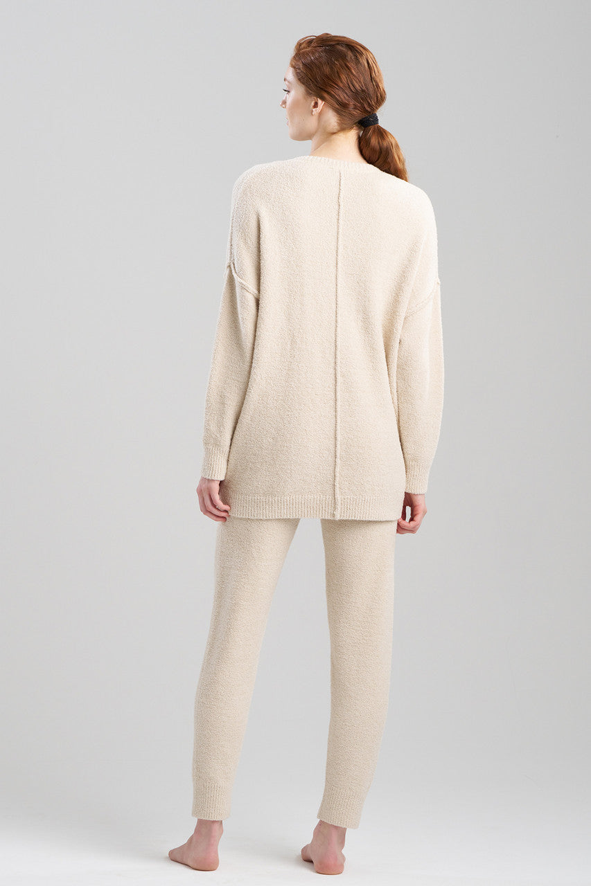 Natori Buy Luna Mellow V-Neck Top in Cream Online