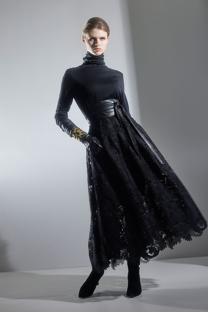 Natori Buy Layering Jersey Turtleneck Top in Black Online
