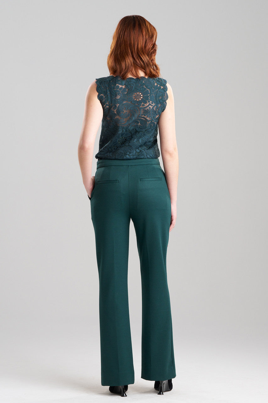 Natori Buy Double Jersey Trousers in Bottle Green Online