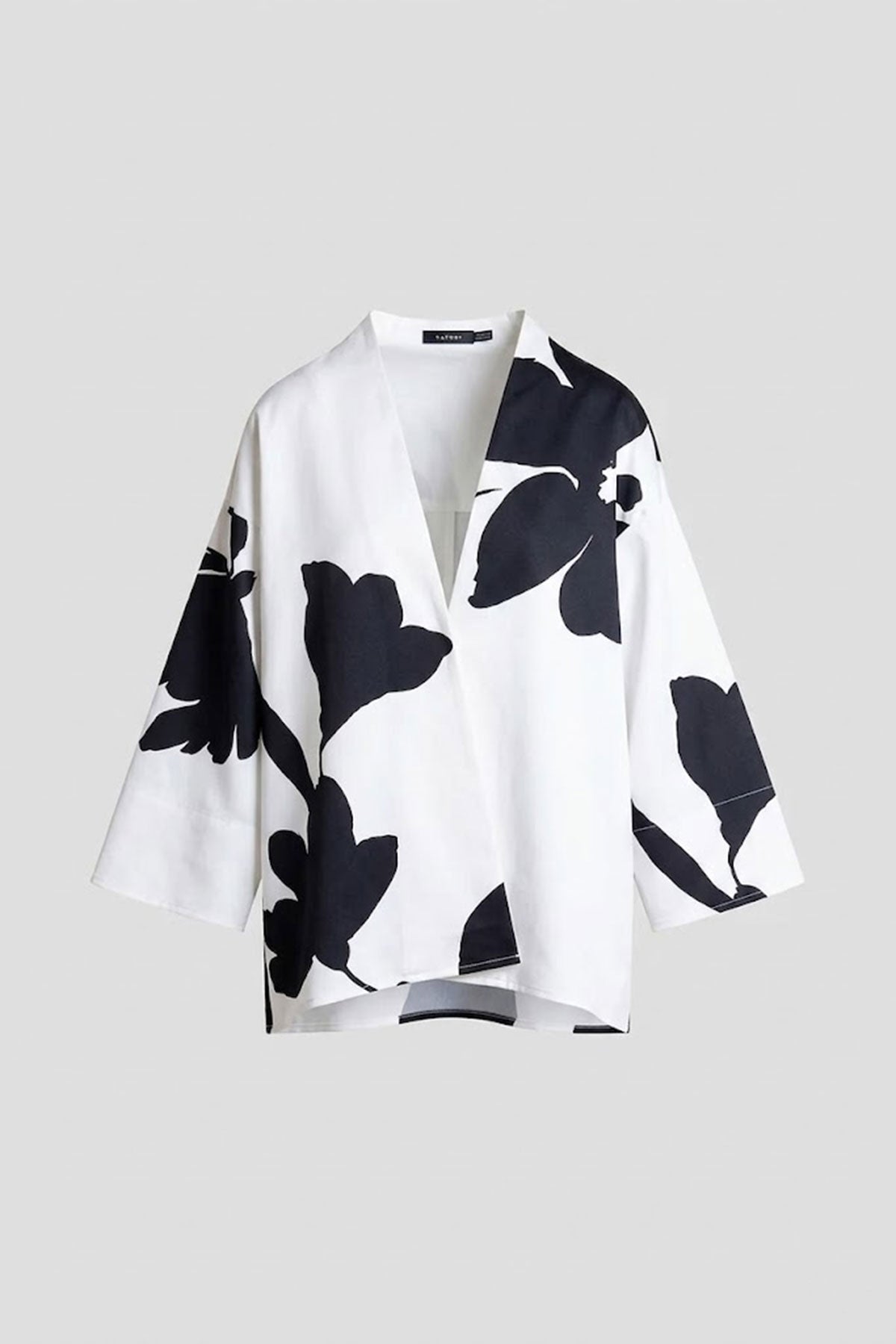 Natori Peony Cotton Chino Coat