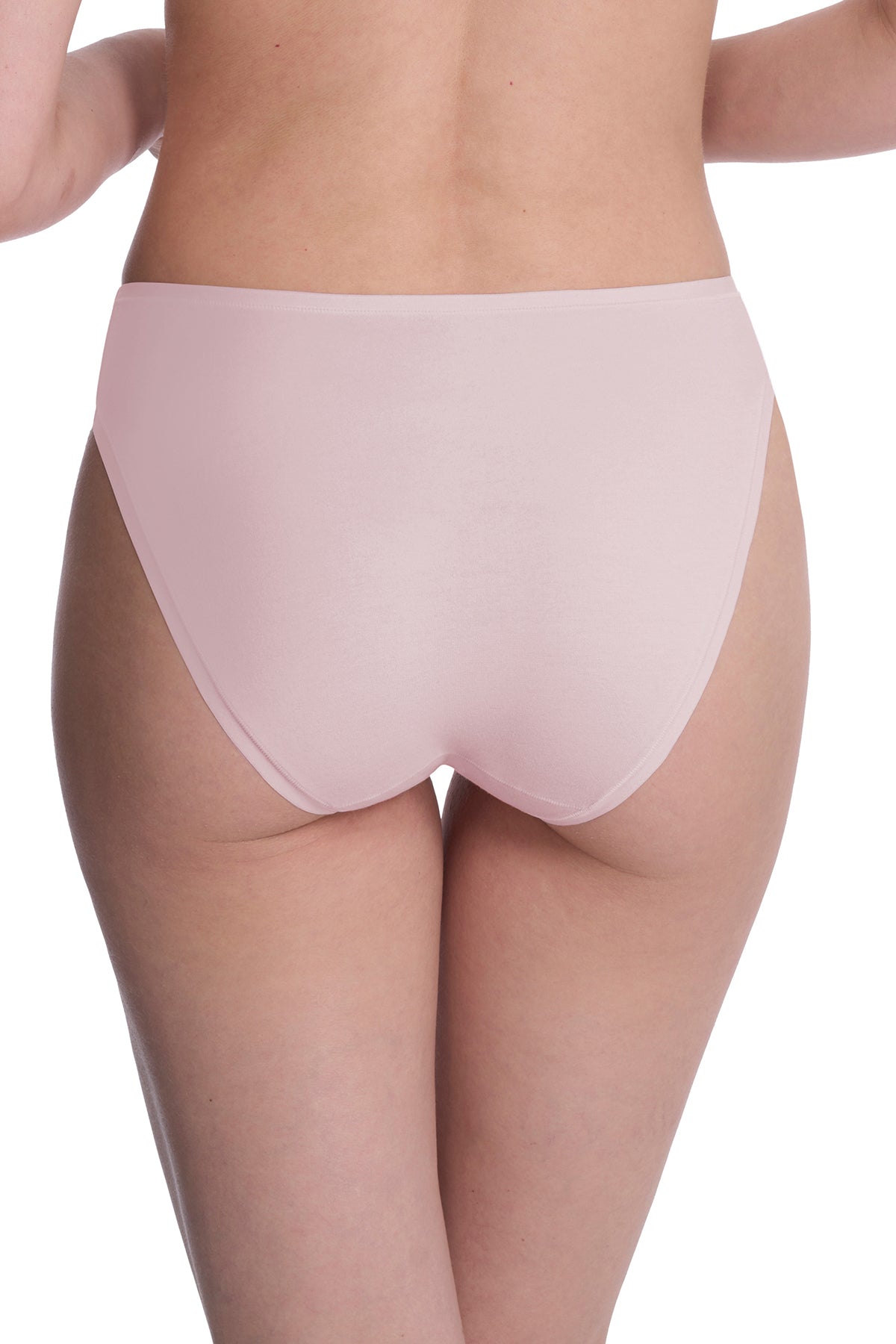 Natori Bliss Bare Cotton High Cut Brief
