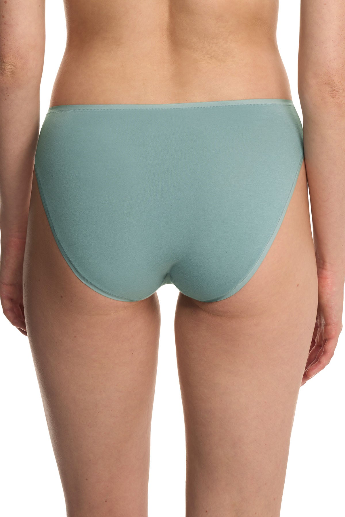 Natori Bliss Bare Cotton High Cut Brief
