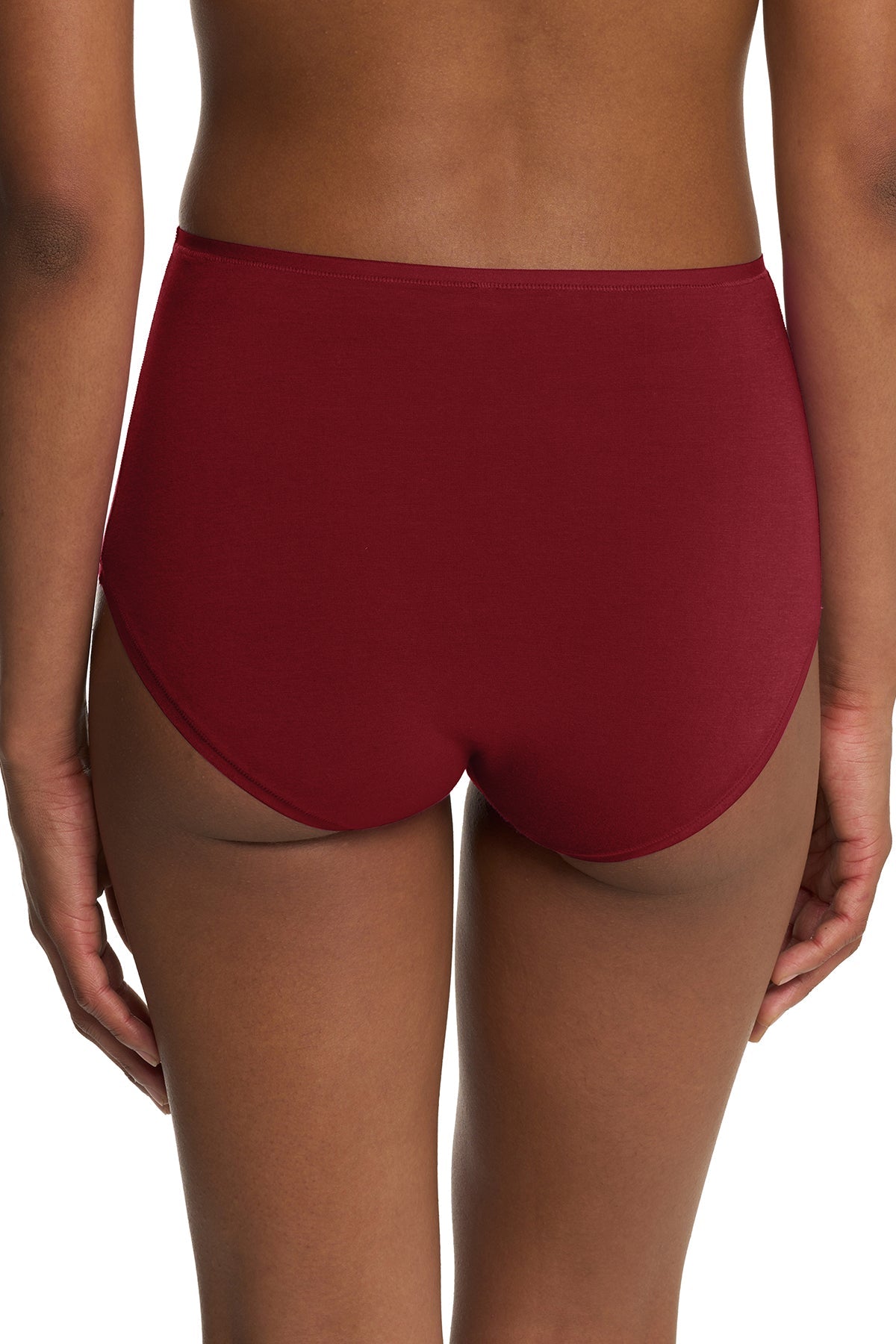Natori Bliss Bare Cotton High Waist Brief
