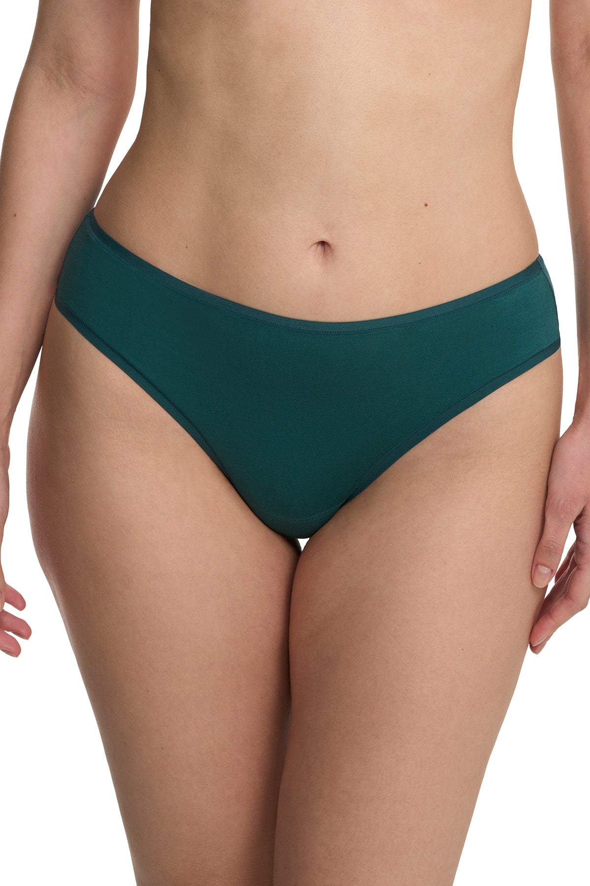 Natori Bliss Bare Cotton Thong 3-Pack