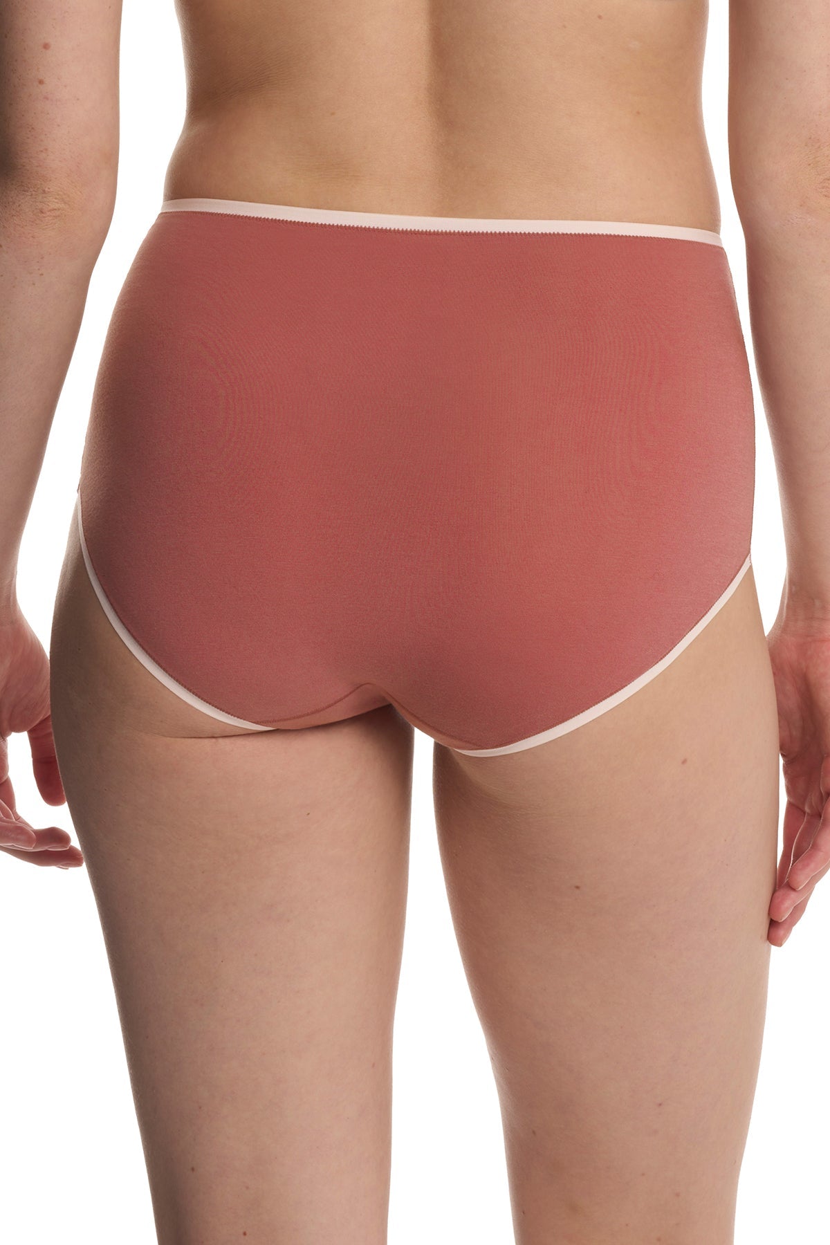 Natori Bliss Bare Cotton High Waist Brief