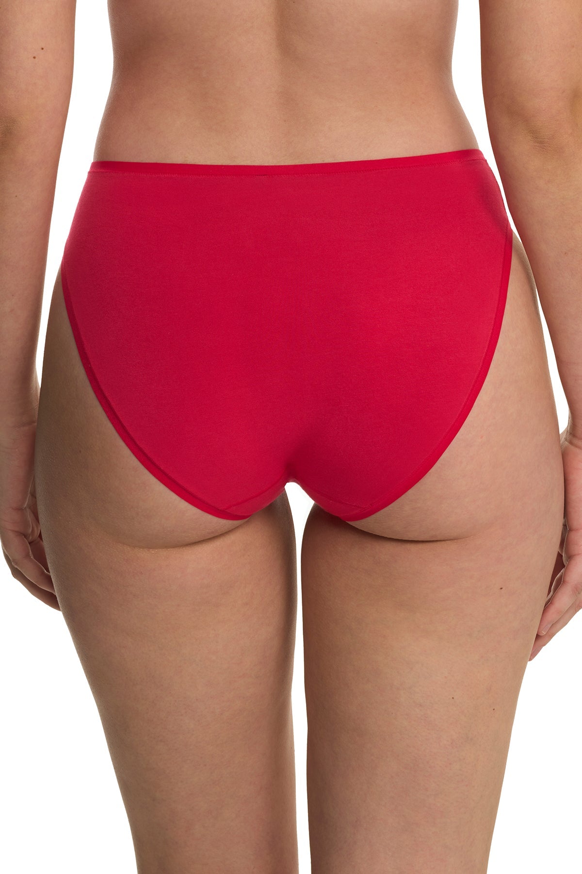 Natori Bliss Bare Cotton High Cut Brief