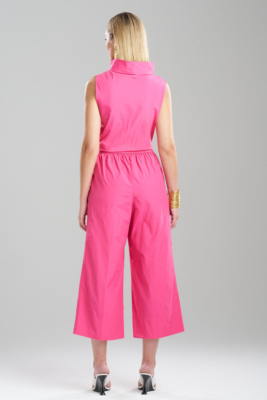 Natori Buy Techno Poplin Cropped Pants in Electric Pink Online