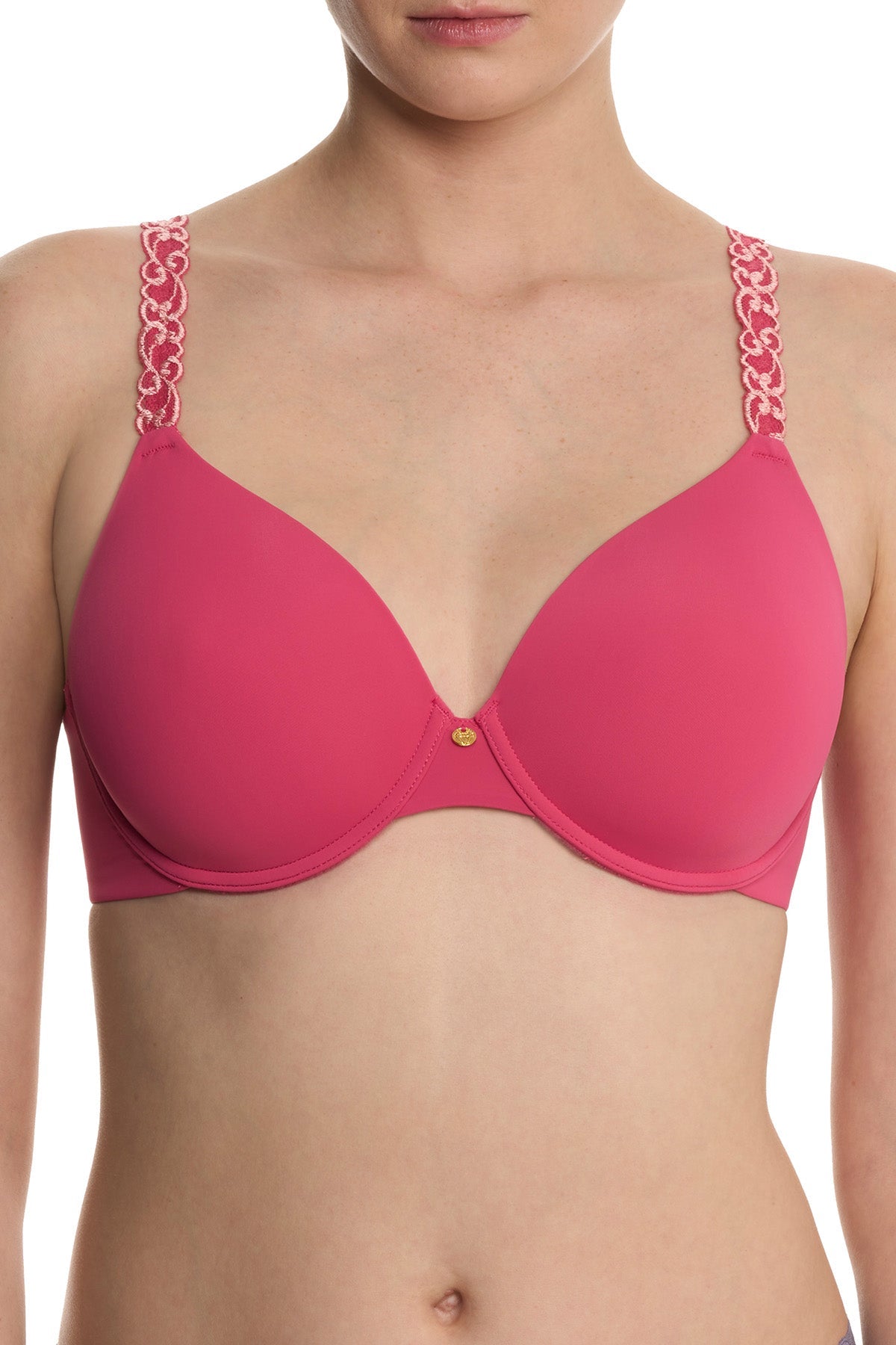Natori Pure Luxe Custom Coverage Contour Underwire Bra