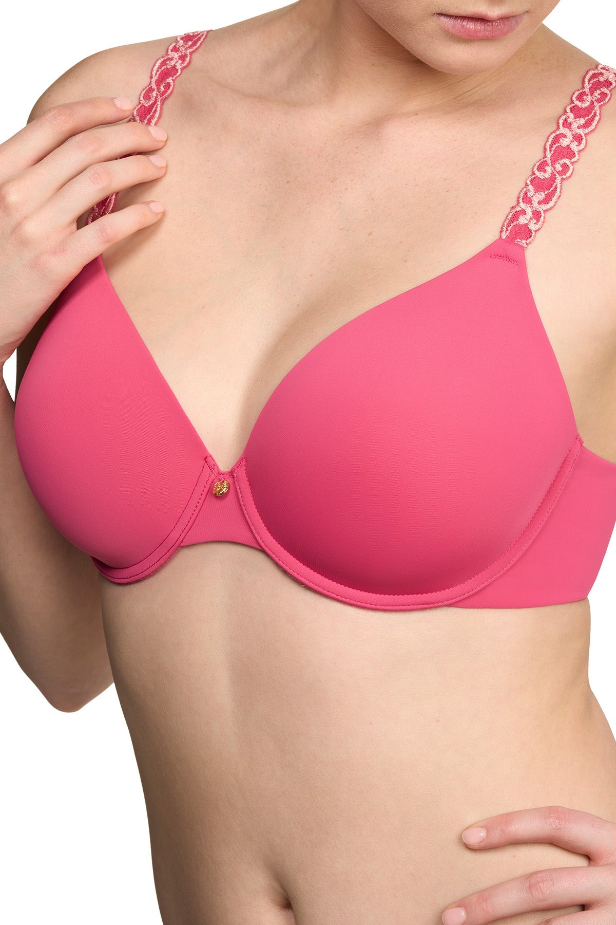 Natori Pure Luxe Custom Coverage Contour Underwire Bra