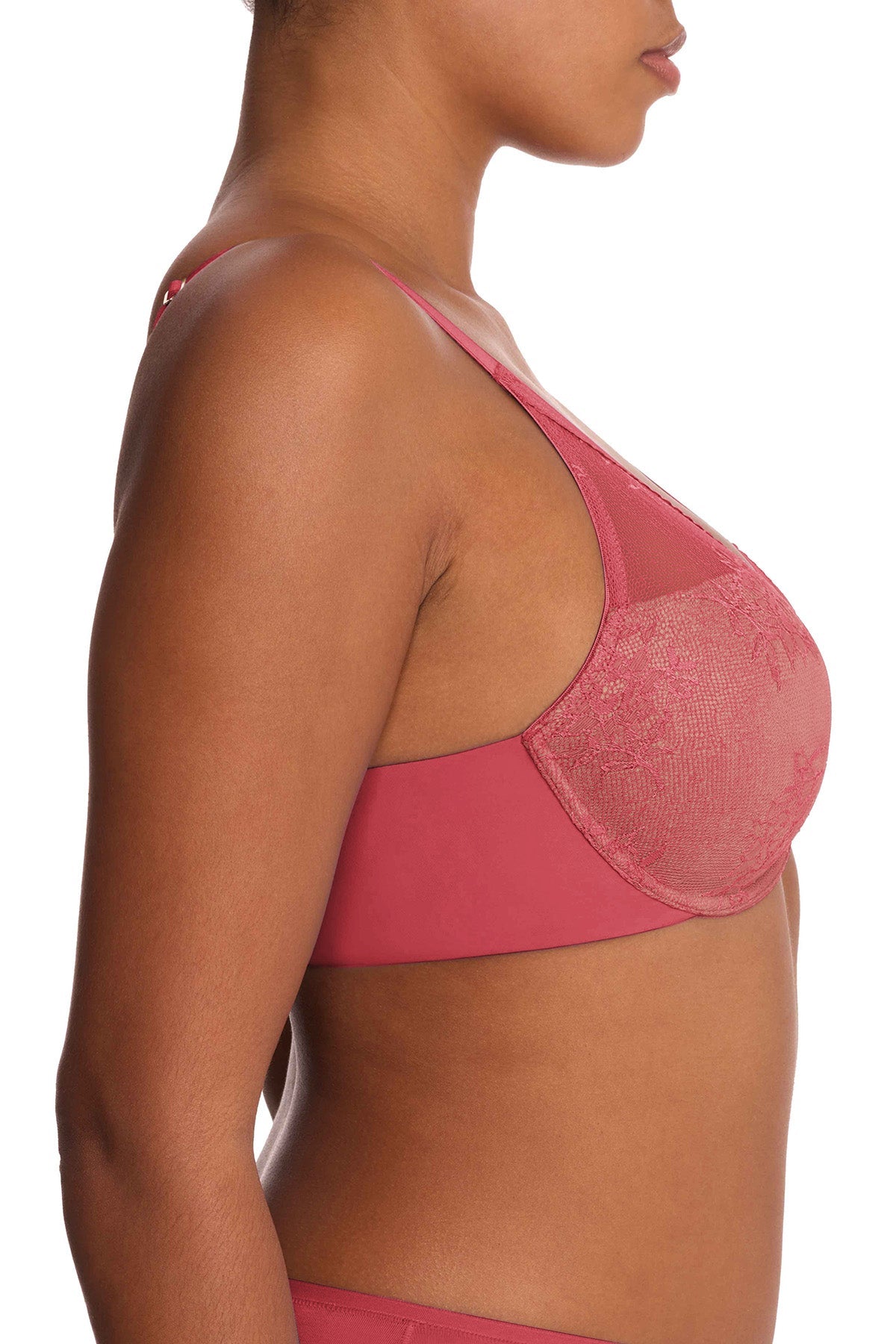 Natori Love Lace Full Coverage Plunge T-Shirt Bra