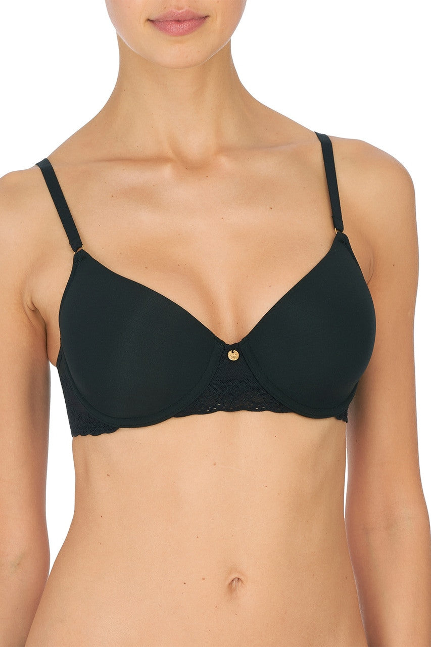 Natori Buy Bliss Perfection Contour Underwire Bra in Black Online