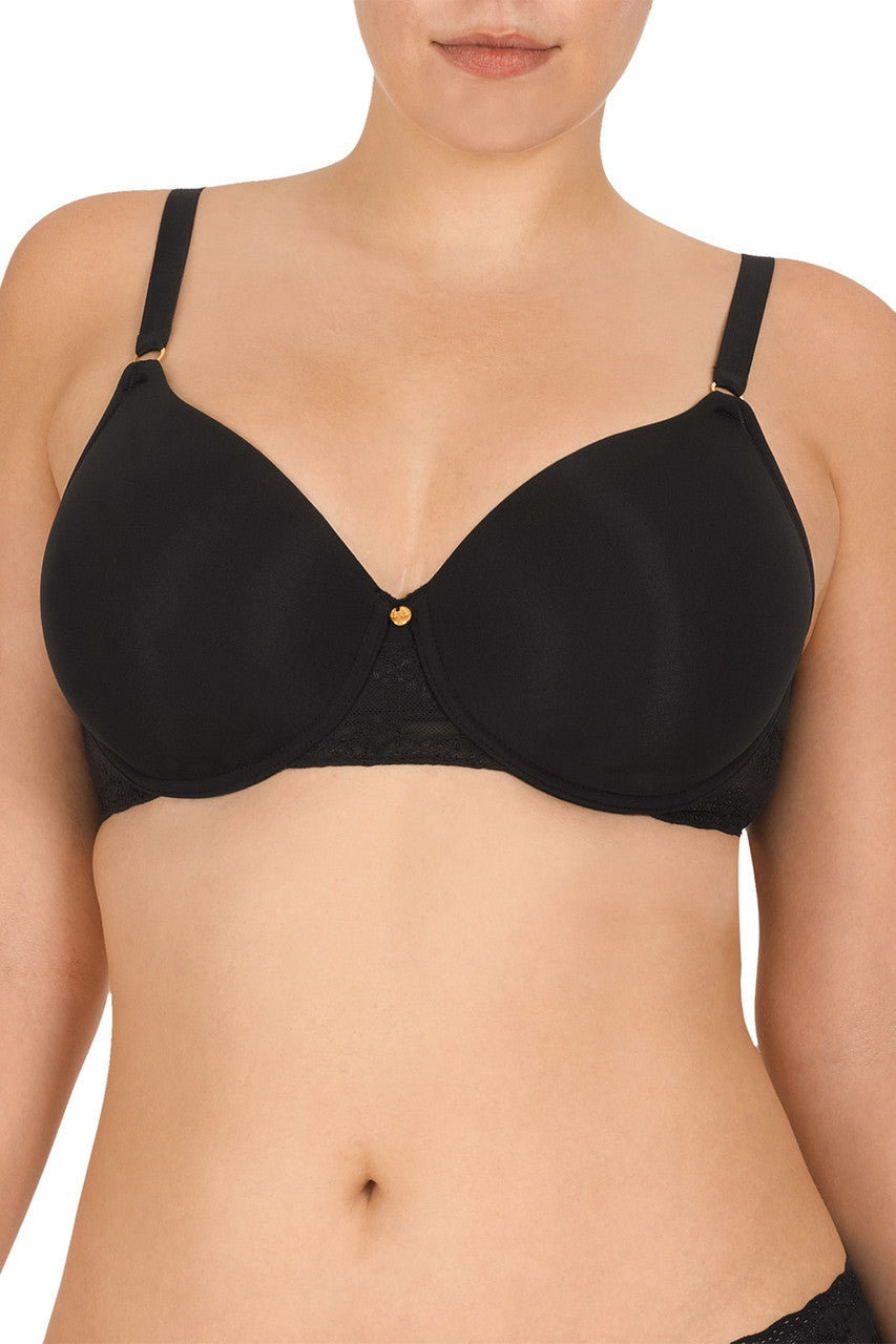 Natori Buy Bliss Perfection Contour Underwire Bra in Black Online