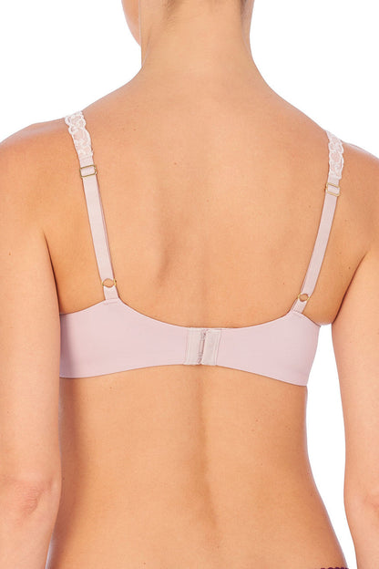 Natori Pure Luxe Custom Coverage Contour Underwire Bra in Rose Beige/Pink Pearl