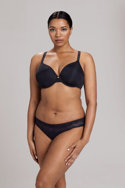 Natori Buy Pure Luxe Custom Coverage Contour Underwire Bra in Black/Combo Online