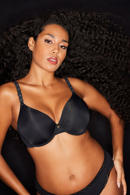 Natori Buy Pure Luxe Custom Coverage Contour Underwire Bra in Black/Combo Online