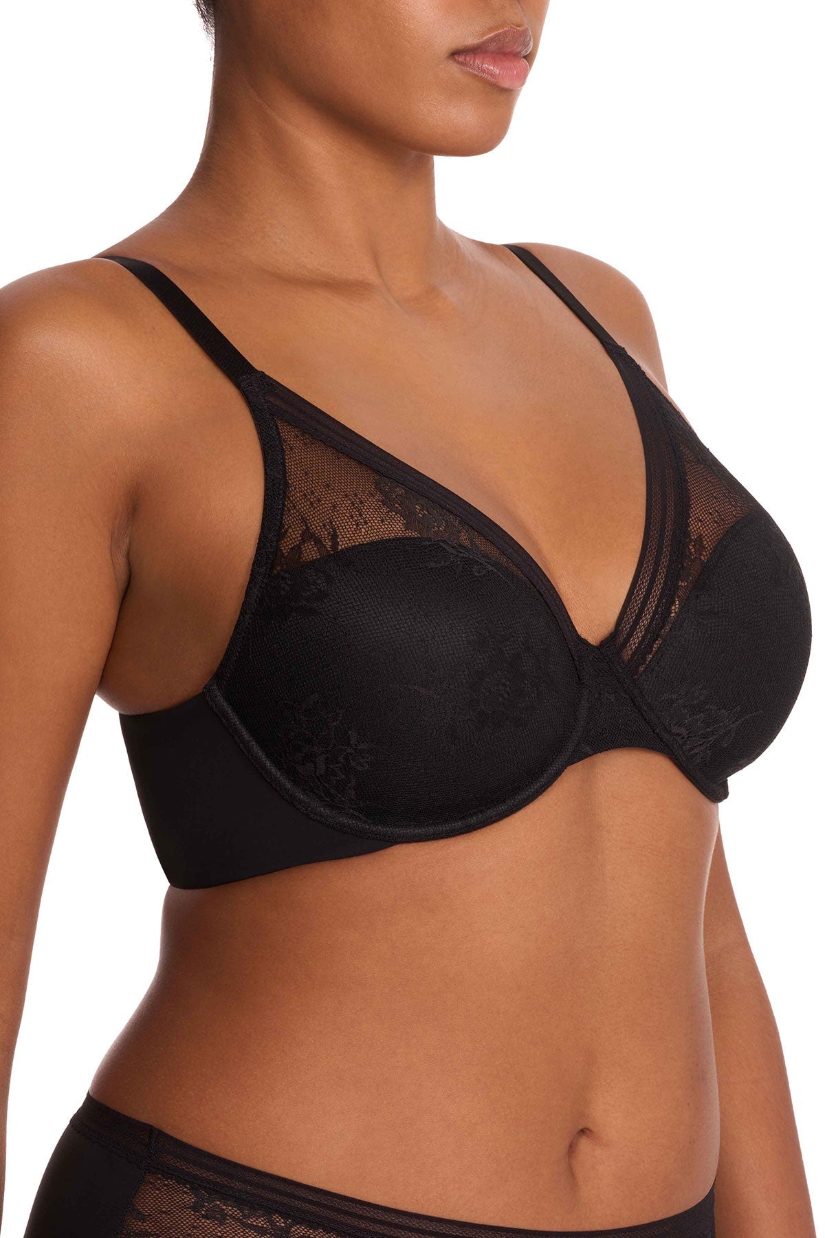 Natori Love Lace Full Coverage Plunge T-Shirt Bra