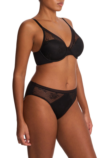 Natori Love Lace Full Coverage Plunge T-Shirt Bra