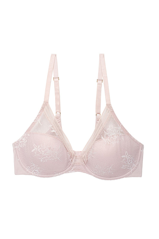 Natori Love Lace Full Coverage Plunge T-Shirt Bra