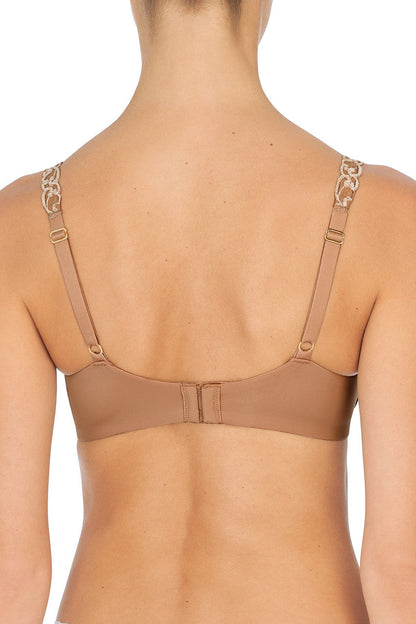 Natori Buy Pure Luxe Custom Coverage Contour Underwire Bra in Buff/Cashmere Online