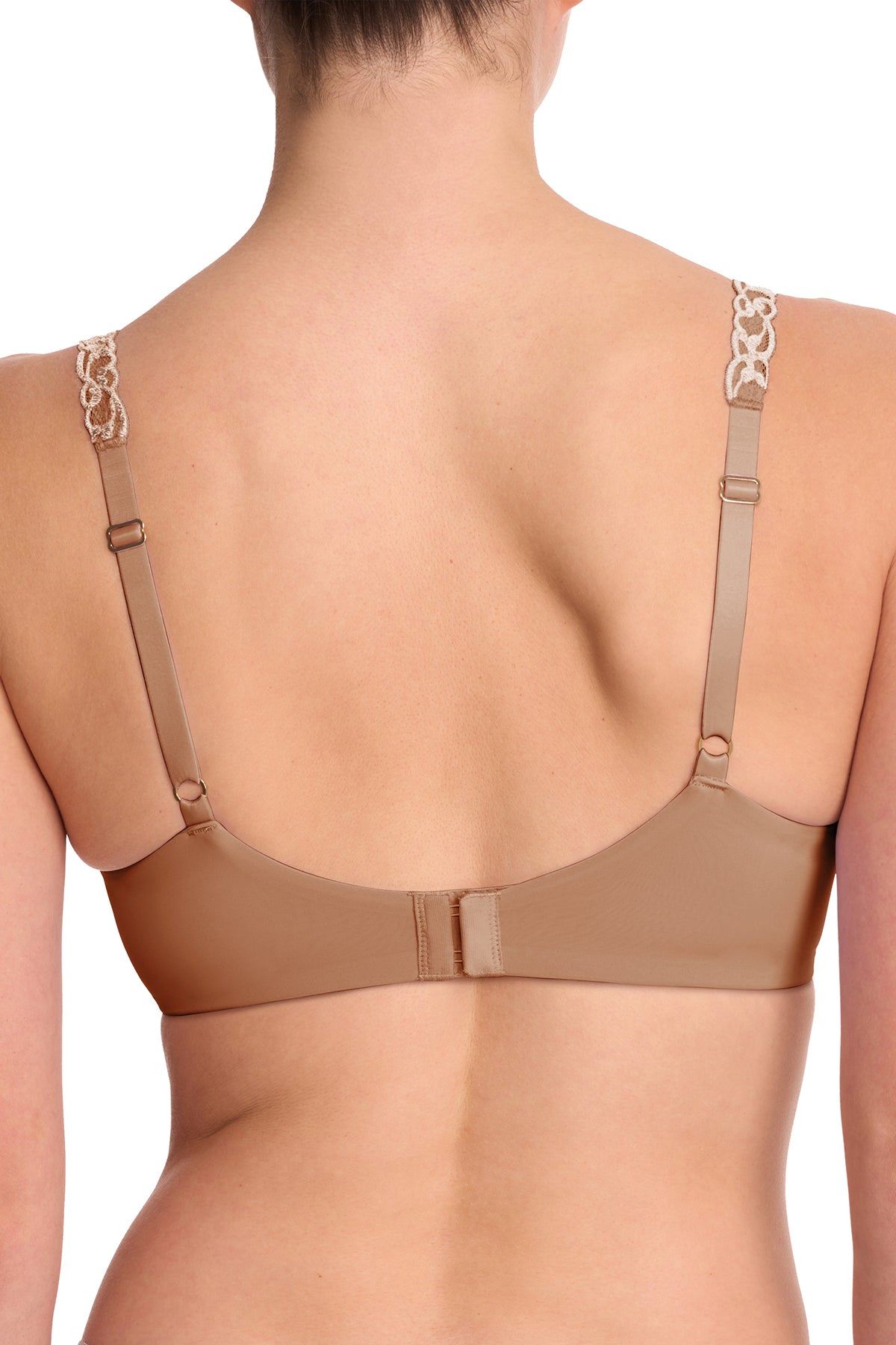 Natori Buy Pure Luxe Custom Coverage Contour Underwire Bra in Buff/Cashmere Online