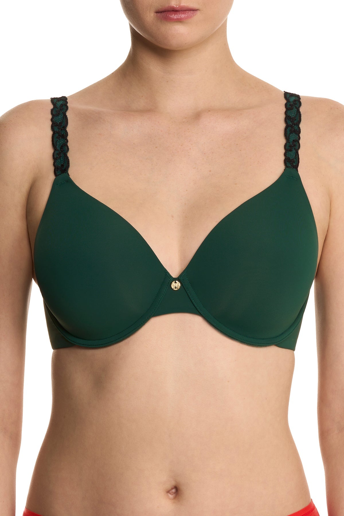 Natori Pure Luxe Custom Coverage Contour Underwire Bra