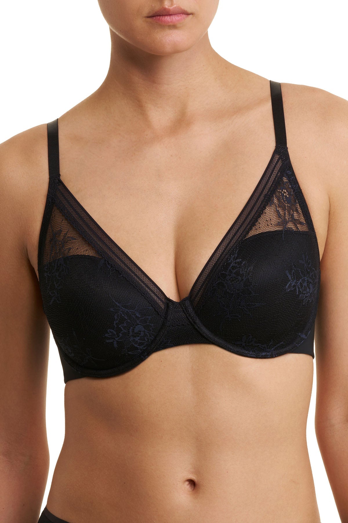 Natori Love Lace Full Coverage Plunge T-Shirt Bra
