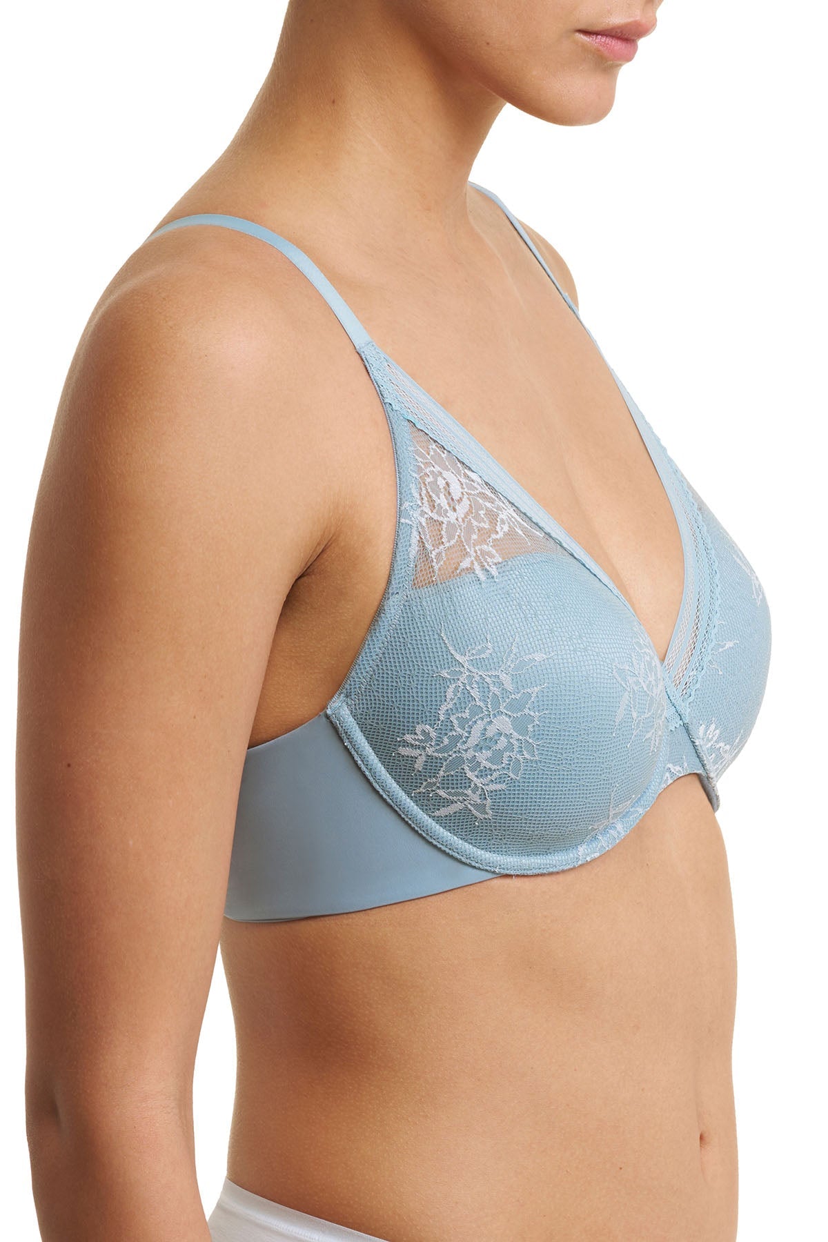 Natori Love Lace Full Coverage Plunge T-Shirt Bra