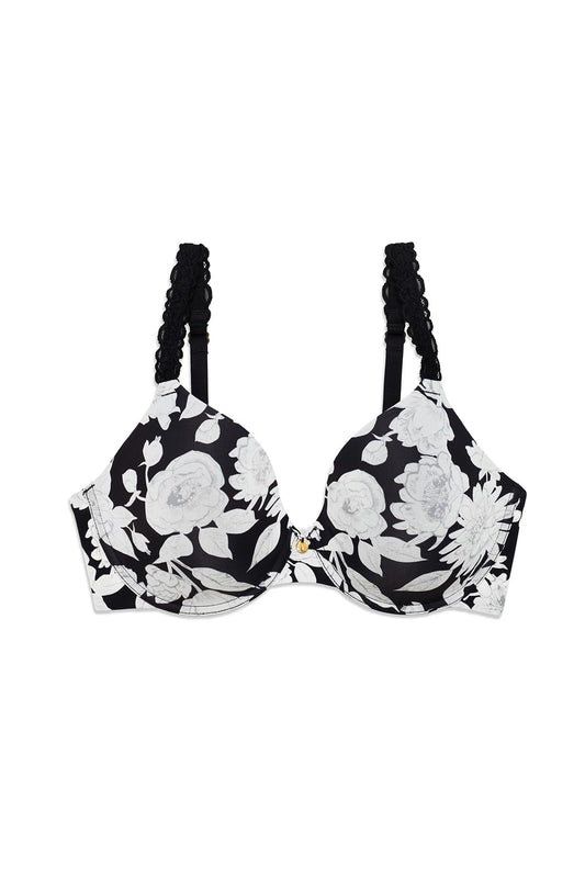 Natori Pure Luxe Custom Coverage Contour Underwire Bra