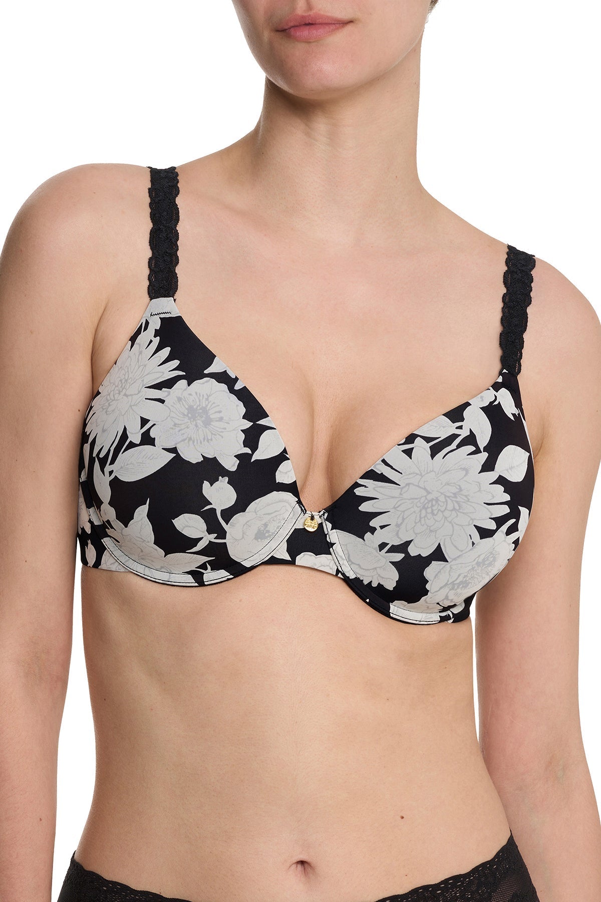 Natori Pure Luxe Custom Coverage Contour Underwire Bra