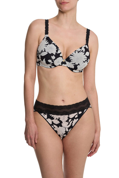 Natori Pure Luxe Custom Coverage Contour Underwire Bra