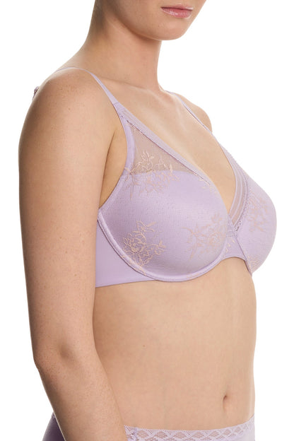 Natori Love Lace Full Coverage Plunge T-Shirt Bra