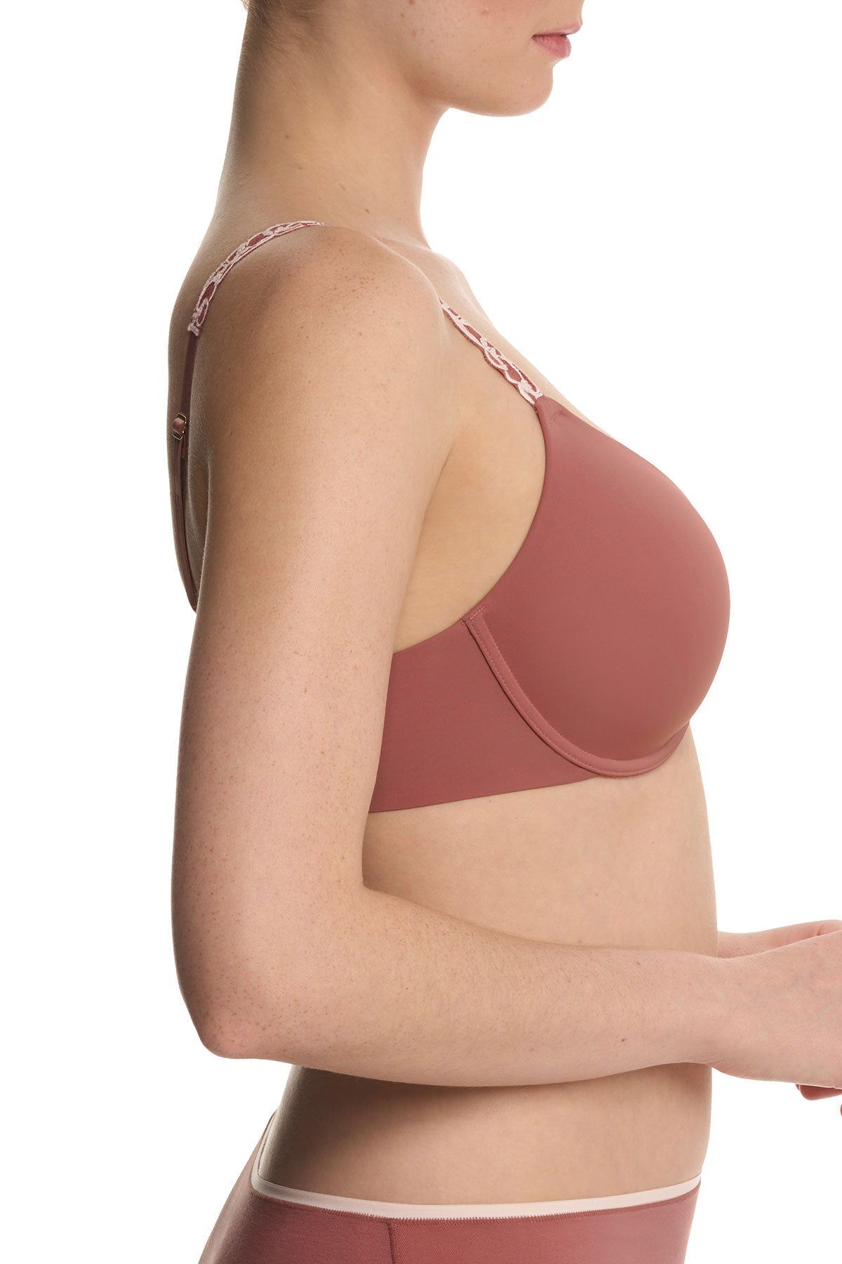 Natori Pure Luxe Custom Coverage Contour Underwire Bra