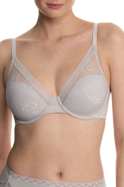 Natori Love Lace Full Coverage Plunge T-Shirt Bra