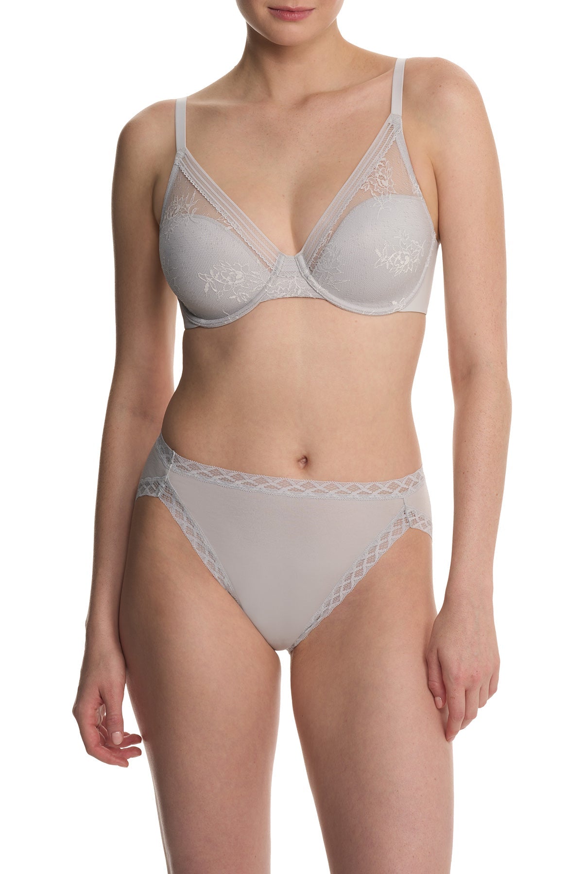 Natori Love Lace Full Coverage Plunge T-Shirt Bra