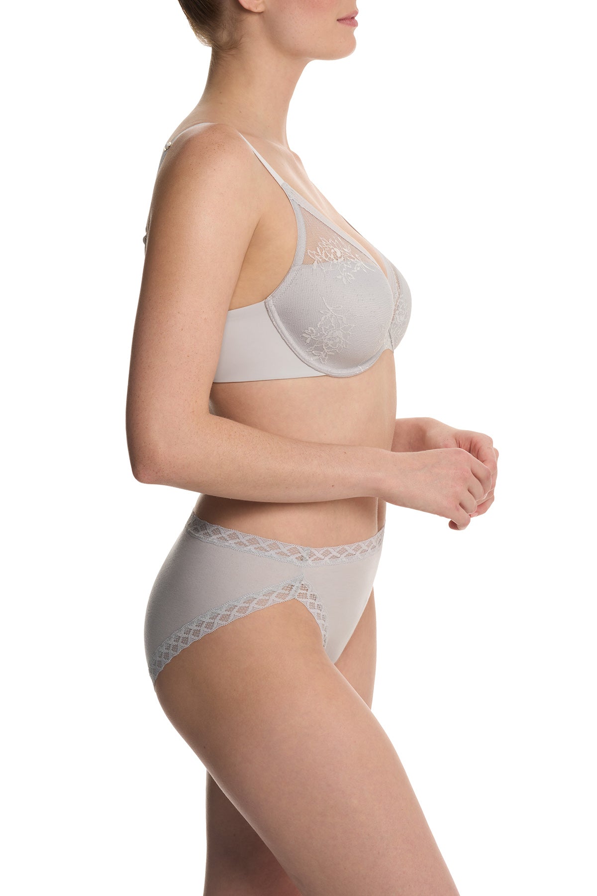 Natori Love Lace Full Coverage Plunge T-Shirt Bra