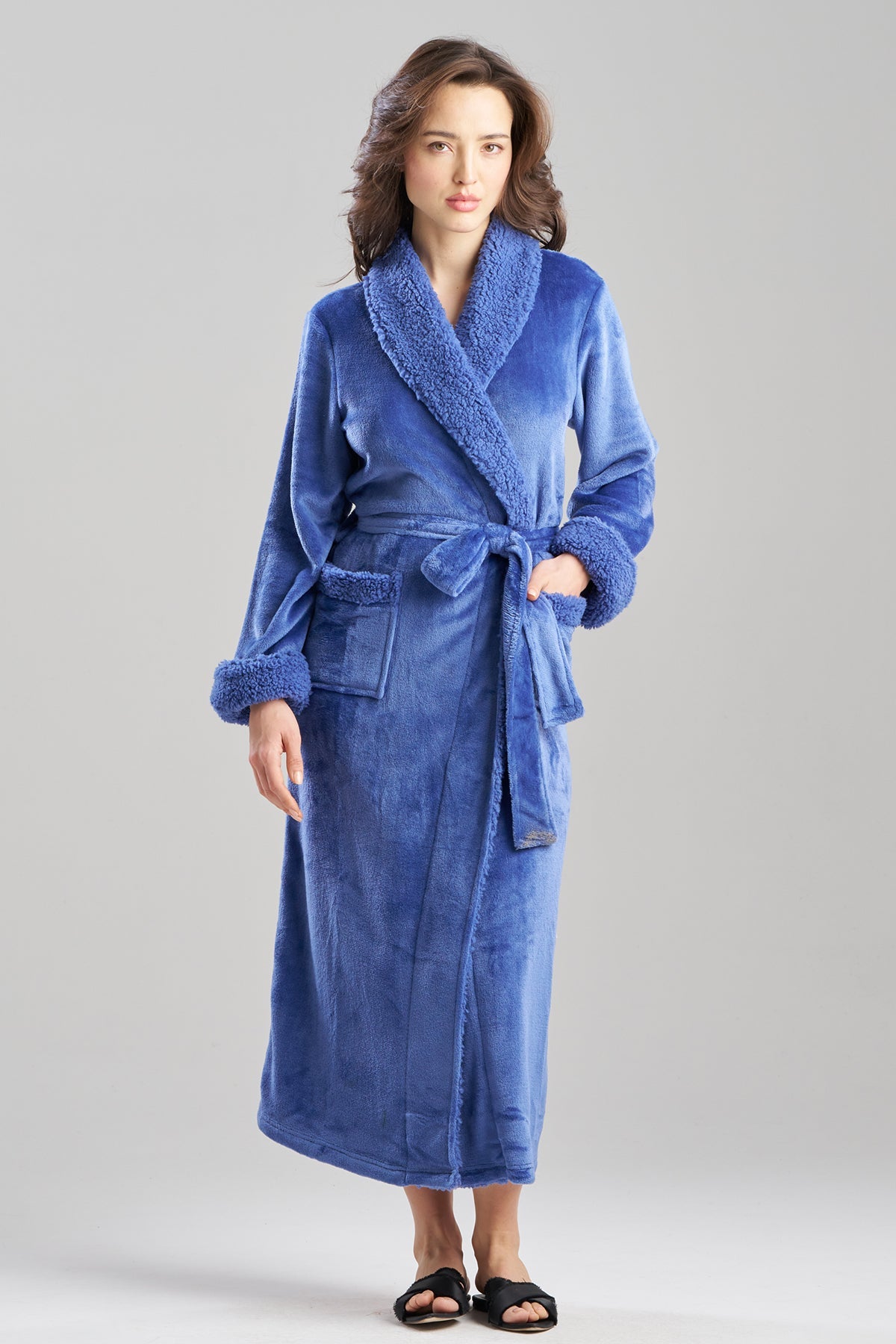 Natori Plush Sherpa Robe