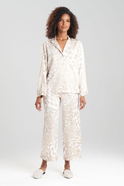 Natori Buy Luxe Leopard PJ in Sand Taupe Online