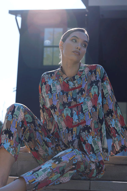 Natori Buy Dynasty PJ in Black Online