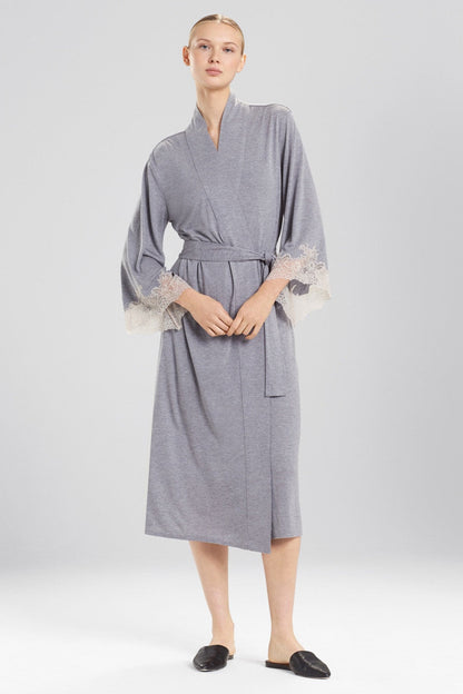 Natori Buy Luxe Shangri-la TENCEL™ Robe in Grey Online