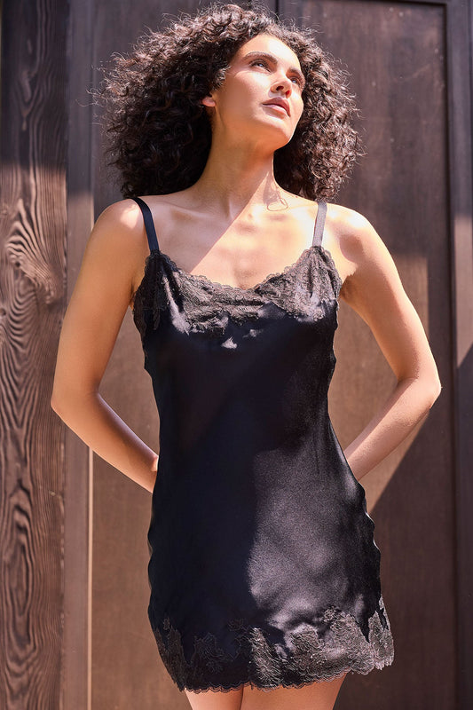 Natori Buy Lolita Chemise in Black Online
