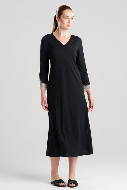 Natori Luxe Shangri-La Long Sleeve Lounger
