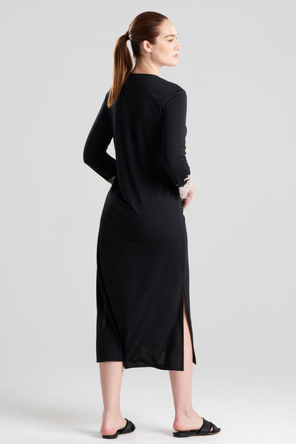 Natori Luxe Shangri-La Long Sleeve Lounger