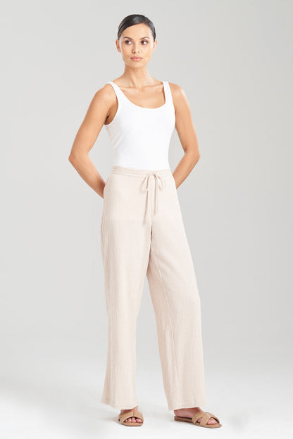 Natori Buy Onsen Cotton Pants in Sand Dune Online